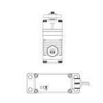 HS-1005SGT Industrial Grade, Giant Scale Servo